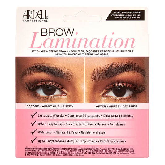 Ardell Brow Lamination Kit, Lift, Shape, and Define Brows, Waterproof, 1-pack Beauty & Personal Care Ardell