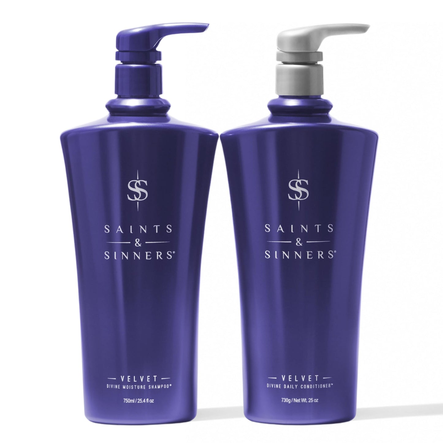 Saints & Sinners Velvet Duo (750ml) for Dry, Damaged, Color Treated Hair Beauty & Personal Care Saints & Sinners