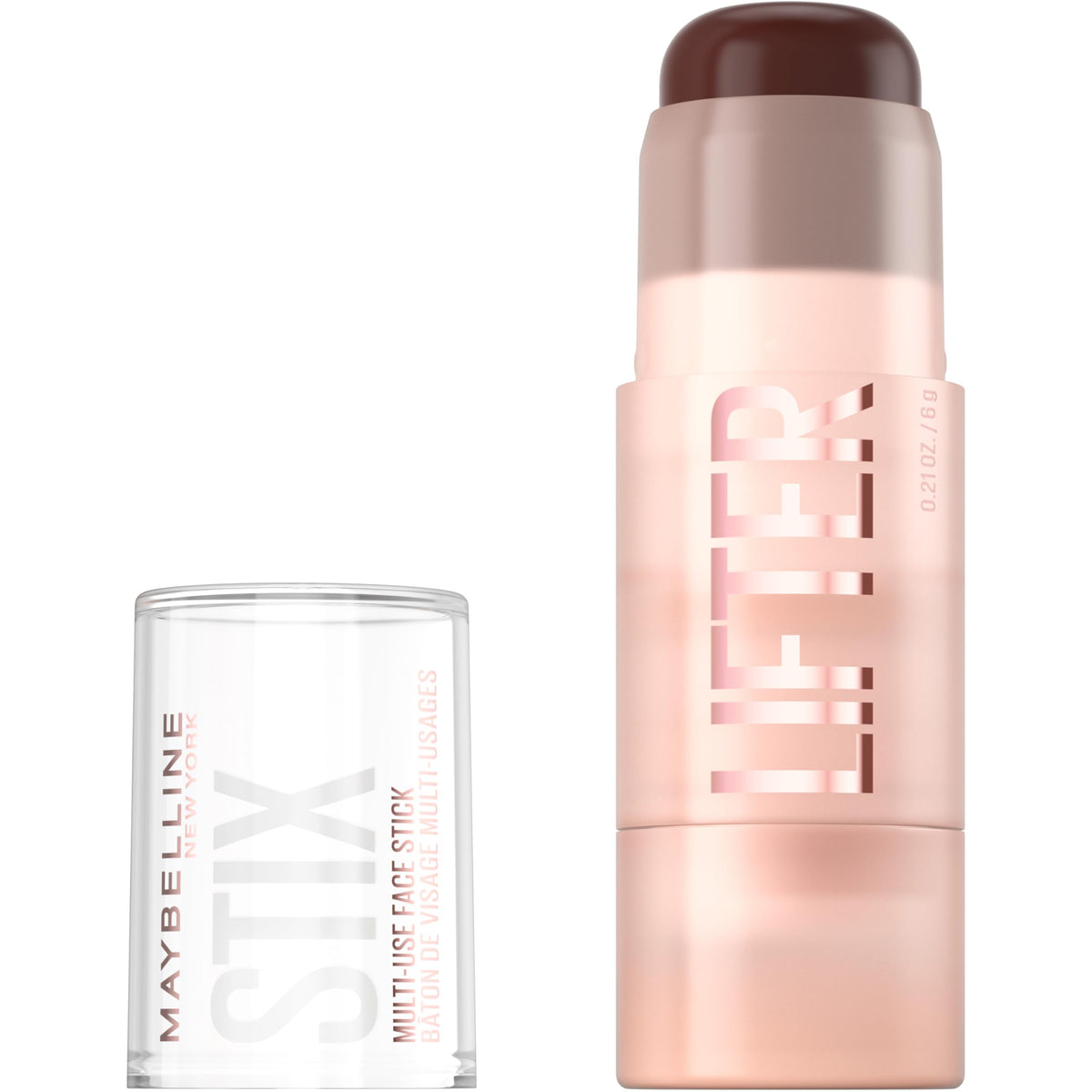 Maybelline Lifter Stix Multi-Use Face Stick - Contour, Bronzer, Concealer and Foundation Stick, All-In-One Creamy Face Makeup with Cranberry Seed Oil