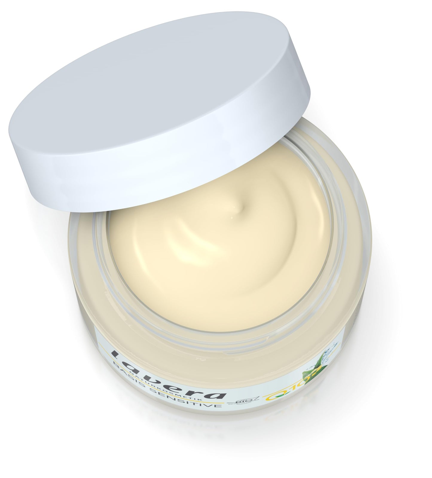 lavera Basis Sensitive Anti Wrinkle Moisturizing Cream - Face Cream with Q10 & Aloe Vera - Moisturizing Facial Cream - Anti Aging Cream - PETA Beauty & Personal Care lavera