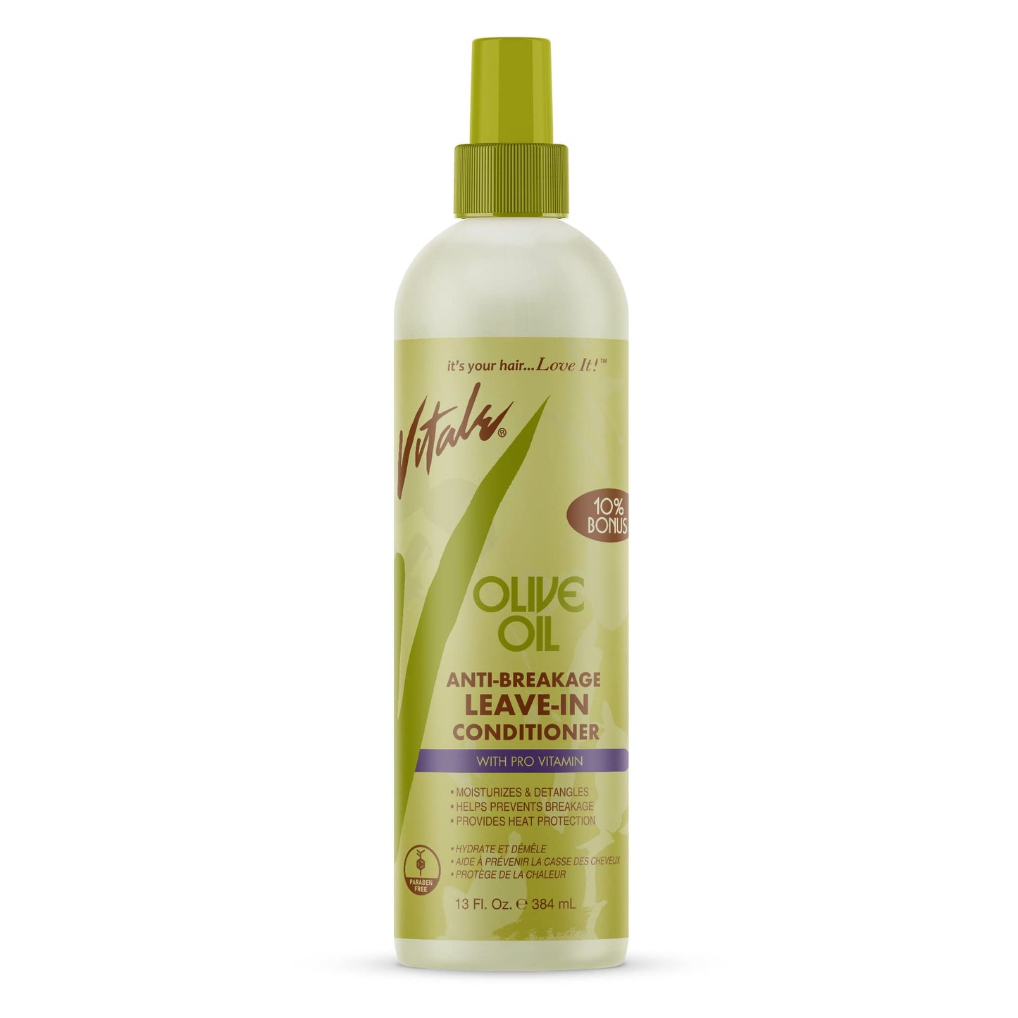Vitale Vitale olive oil anti breakage leave in conditioner 12 fluid ounce, White, 12 Fl Ounce Beauty & Personal Care VITALE