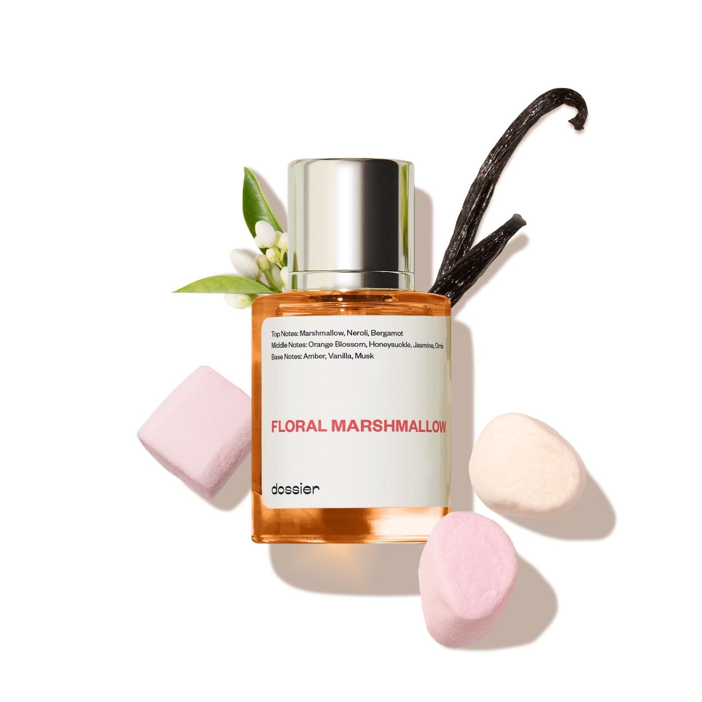 Dossier - Eau de Parfum - Floral Marshmallow - Inspired by By Kilian's Love,Don't Be Shy - Perfume Luxury - Pure Infused - Paraben-Free - Vegan Beauty & Personal Care Dossier