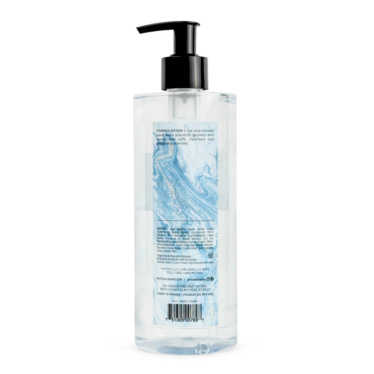 Mistral Marbles Hand Wash, Salt, 16.9 fl oz Beauty & Personal Care Mistral
