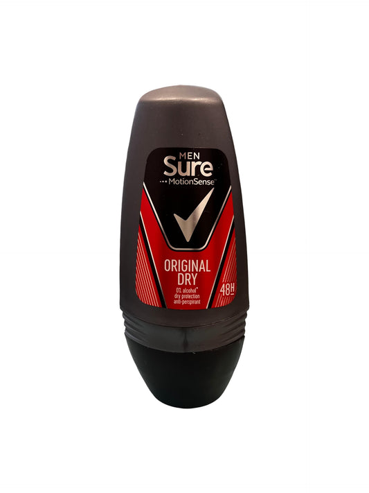 Sure Men Anti-Perspirant Roll-On - Original (50ml) - Pack of 2 Beauty and Personal Care Sure