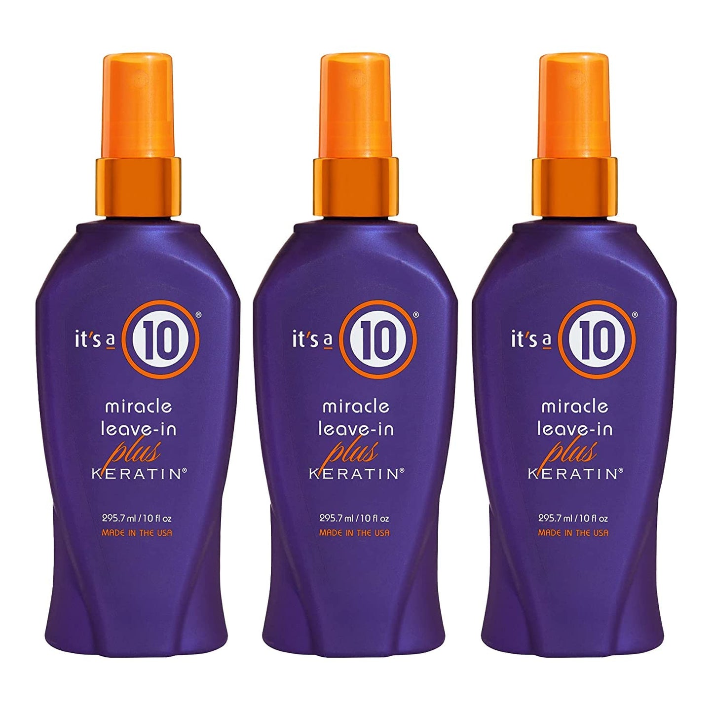 It's a 10 Haircare Miracle Leave-In Conditioner Spray w/Keratin - 10 oz. - 3ct Beauty & Personal Care It's a 10 Haircare