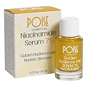 POISE COSMETICS 24K Golden Radiance Serum, Niacinamide and Vitamin C Serum for Vibrancy and Hydration, Helps Even Skin Tone for a Youthful Glow (0.5 Beauty & Personal Care POISE COSMETICS