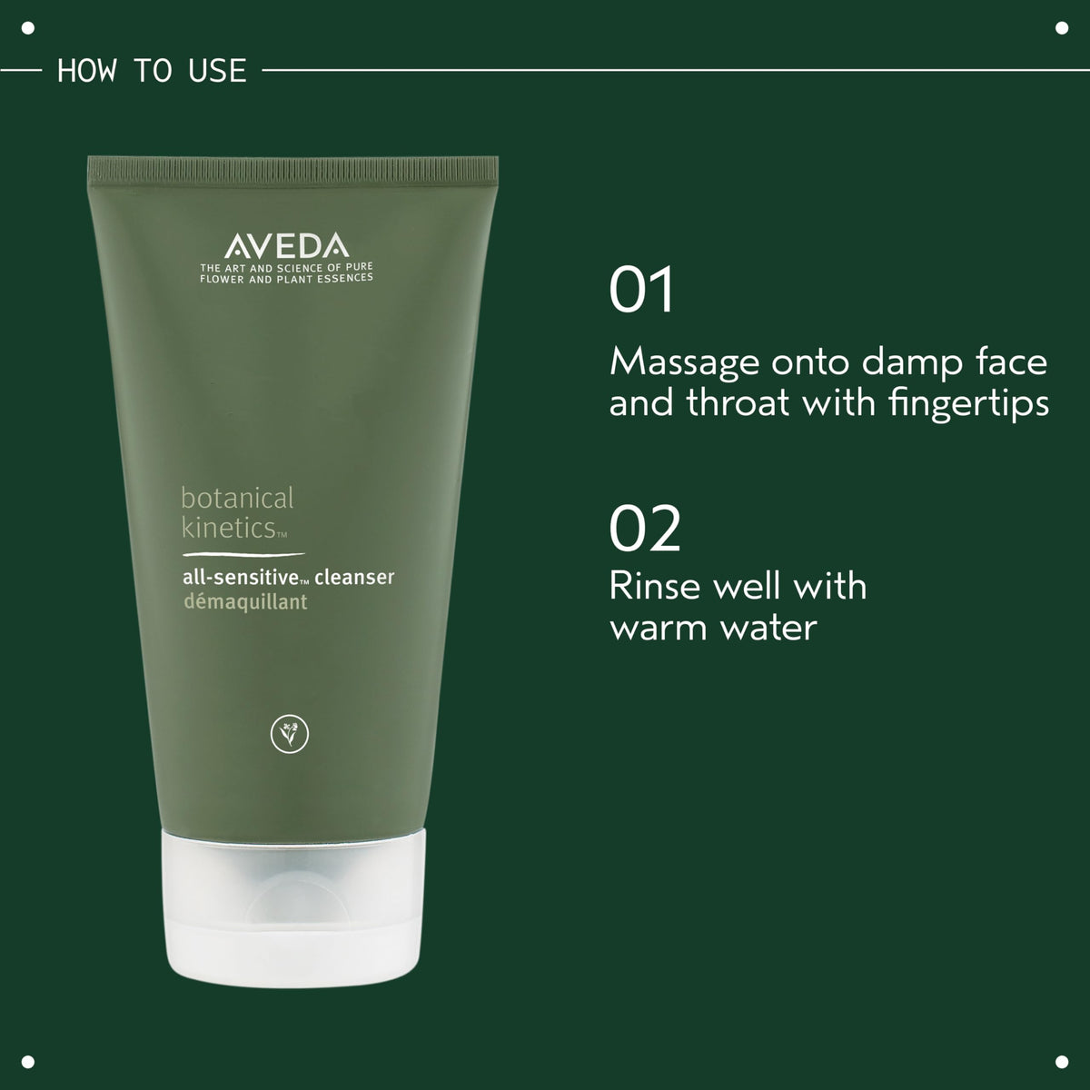 Aveda Botanical Kinetics All-Sensitive Cleaner | Gentle Facial Cleanser for Sensitive Skin | Fragrance Free | with Olive and Coconut Oil | 98% Beauty & Personal Care Aveda