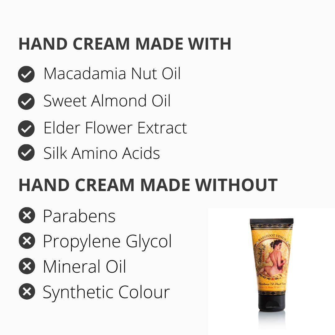 Barefoot Venus bath Soak, Hand Cream & Argan Oil Body Care Gift Set (Mustard Bath) Beauty and Personal Care Barefoot Venus