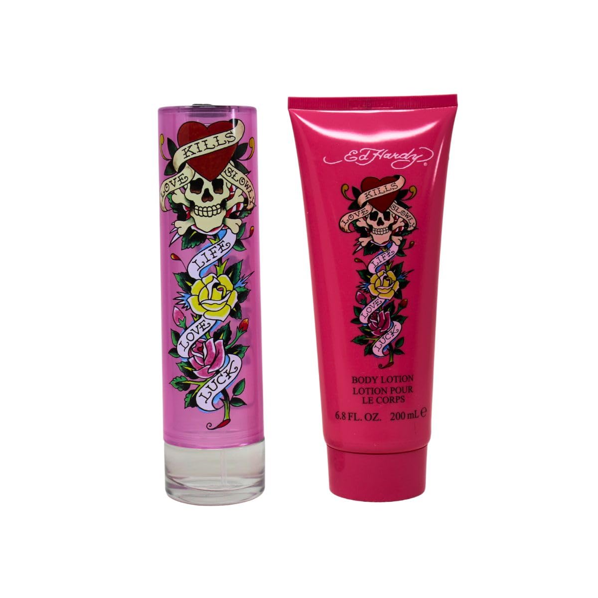 Christian Audigier Ed Hardy(W)(H/B)(Li Free) 2Pc Set(3.4Oz Edp Sp, 6.8Oz Body Lotion) Beauty & Personal Care ED HARDY