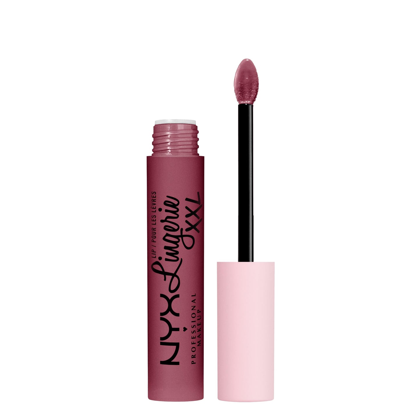 NYX PROFESSIONAL MAKEUP Lip Lingerie XXL Matte Liquid Lipstick - Bust-Ed (Purple Mauve) Beauty & Personal Care NYX PROFESSIONAL MAKEUP