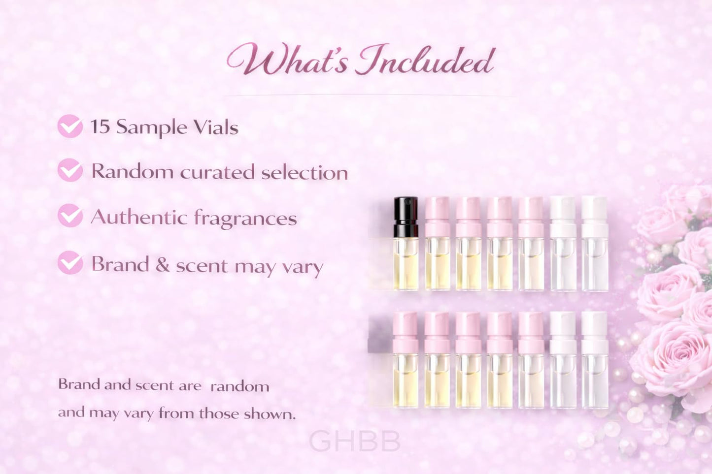 Luxury Perfume Collection for Women - 15 Designer Fragrance Samples, High-End Scent Set, Try Before You Buy Full Size Beauty & Personal Care GHBB