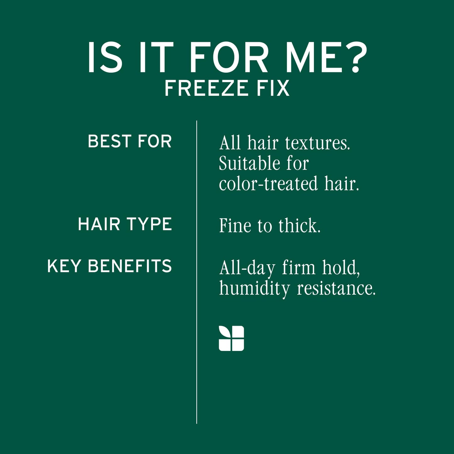Biolage-Freeze Fix - Humidity-Resistant Fast-Drying Anti-Frizz Hairspray, Long-Lasting Strong Hold, For All Hair Types, Vegan & Paraben-Free Beauty & Personal Care Biolage