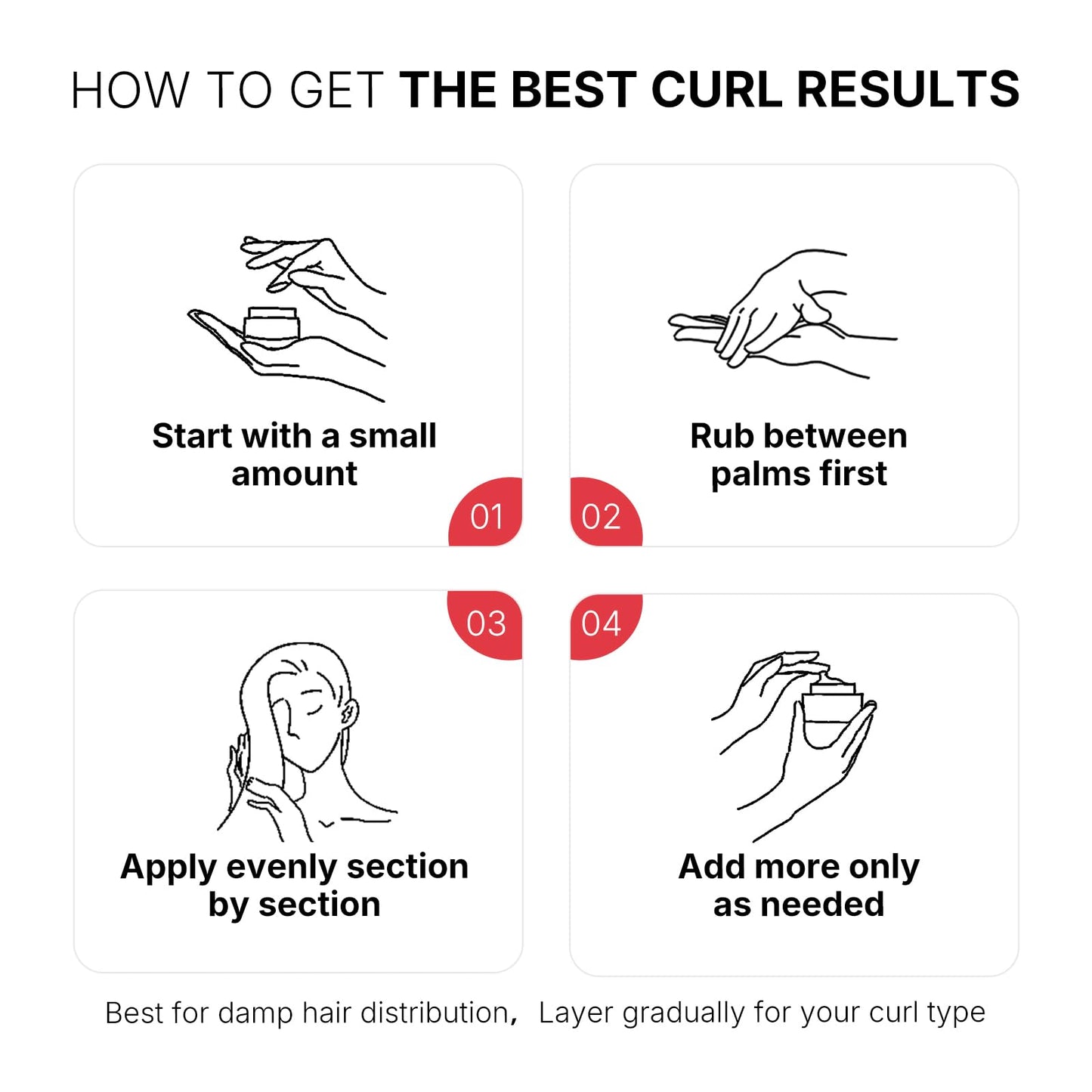 Karseell Curl Defining Cream for Wavy, Curly and Coily Hair, Leave-In Styling Cream to Help Control Frizz, Define Soft Curls and Add Shine, 100 mL Beauty and Personal Care Karseell