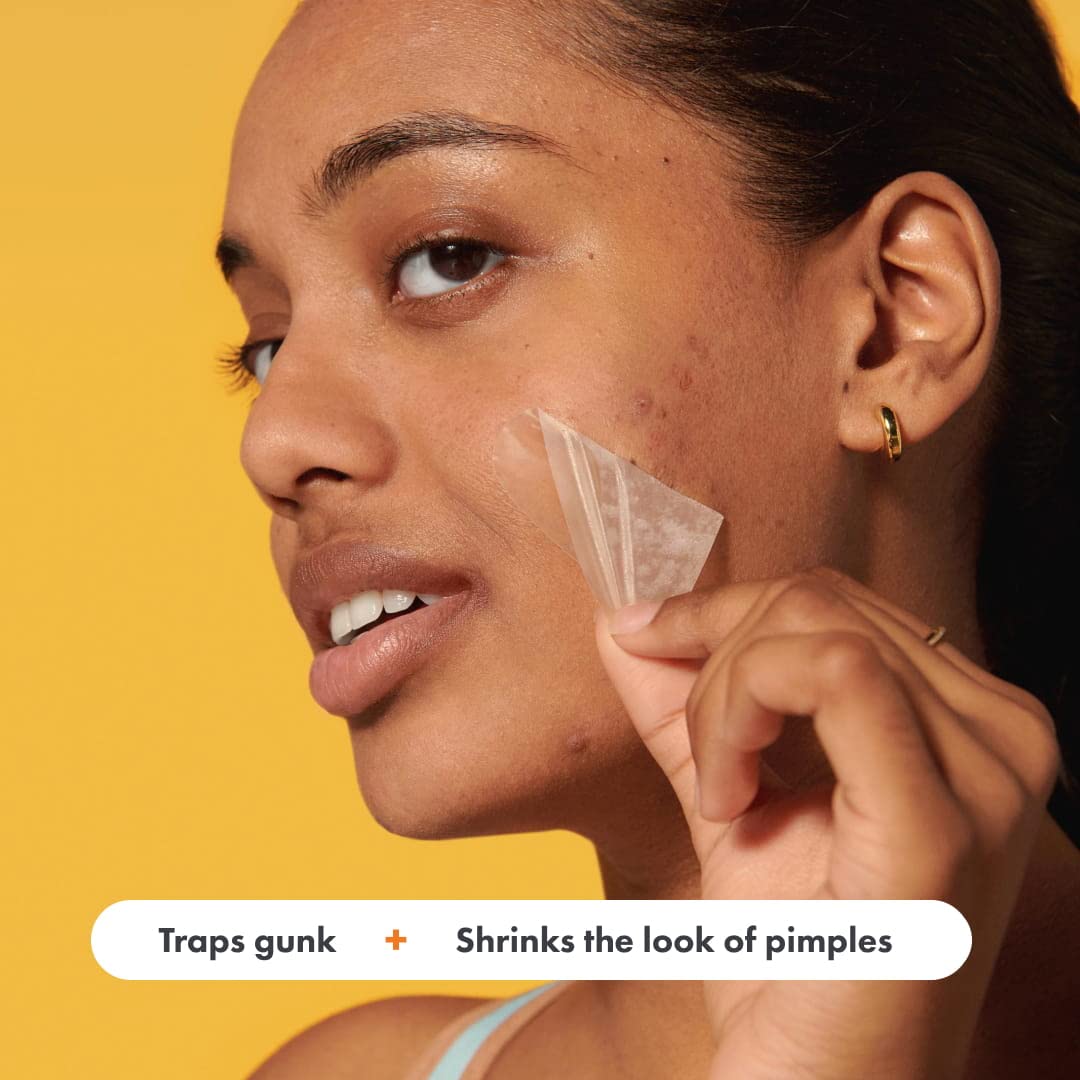 Hero Cosmetics Mighty Patch™ Face Patch - XL Hydrocolloid Face Mask for Acne, 5 Large Pimple Patches for Zit Breakouts on Nose, Chin, Forehead Beauty & Personal Care Mighty Patch