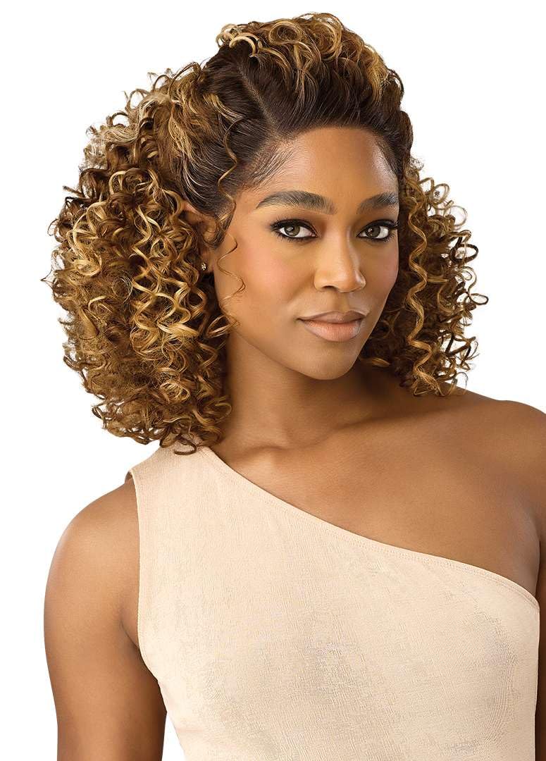 Outre Lace Front Wig - Melted Hairline - MH 105 (DR JADE BLUE)
