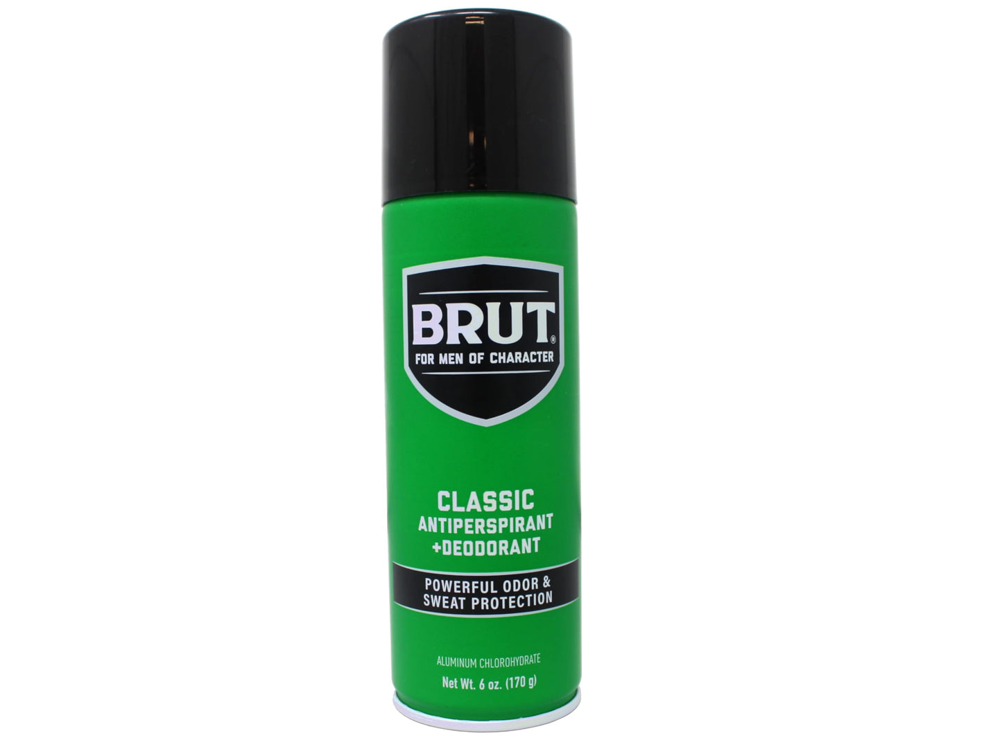 Brut Deodorant 6oz Aerosol Classic Scent(Anti-Perspirant) (6 Pack) Beauty and Personal Care Brut