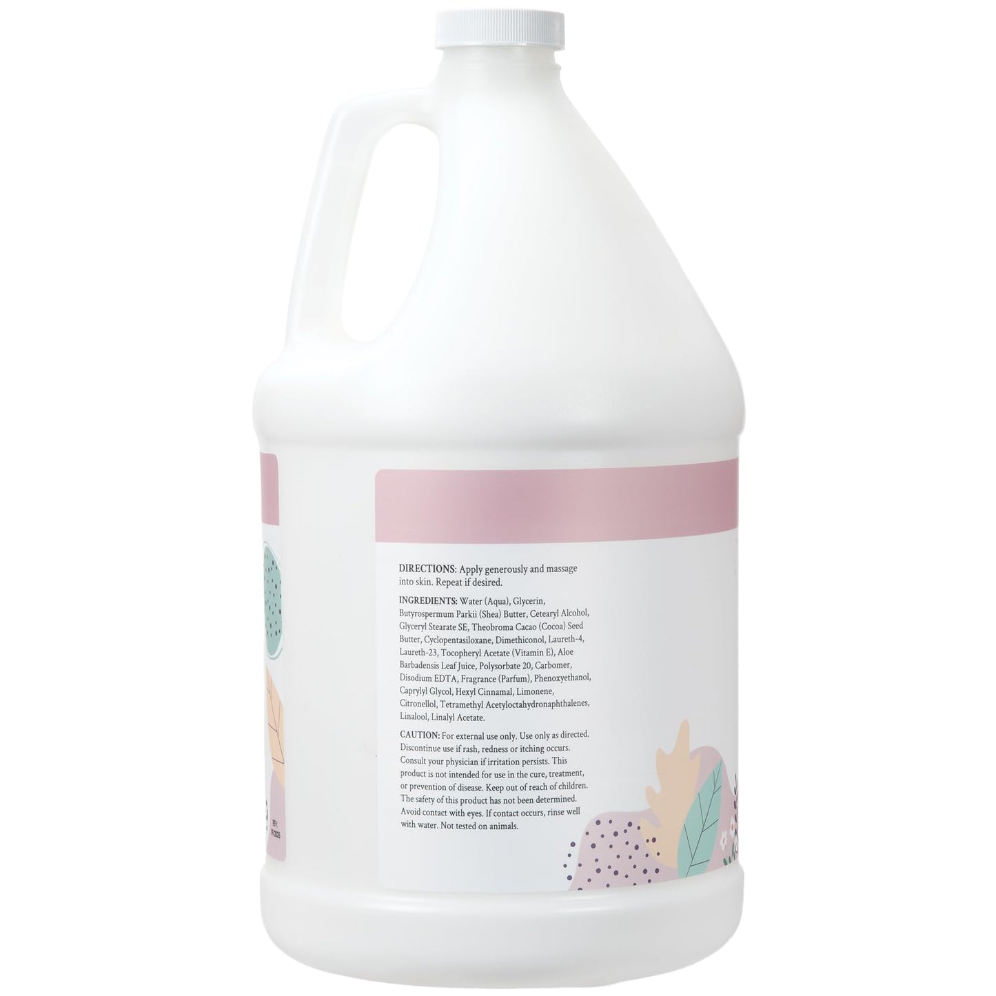 Ginger Lily Farms Botanicals Soothing Butter Lotion for Dry Skin, 100% Vegan & Cruelty-Free, Whispering Rose Scent, 1 Gallon (128 fl oz) Refill Beauty & Personal Care Ginger Lily Farms