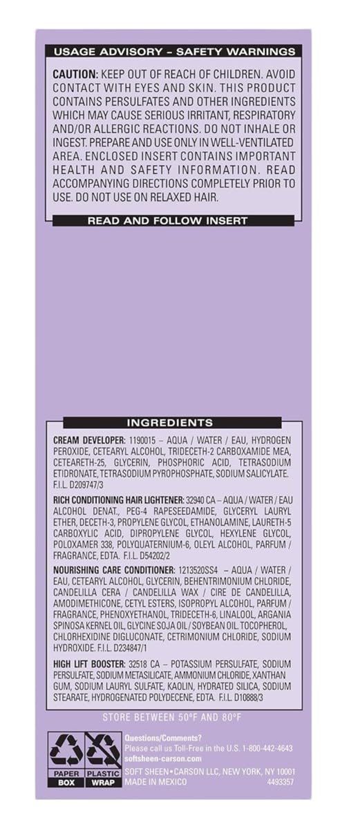 Dark & Lovely Color #384 Light Golden Blonde (Pack of 3) Beauty & Personal Care Dark and Lovely