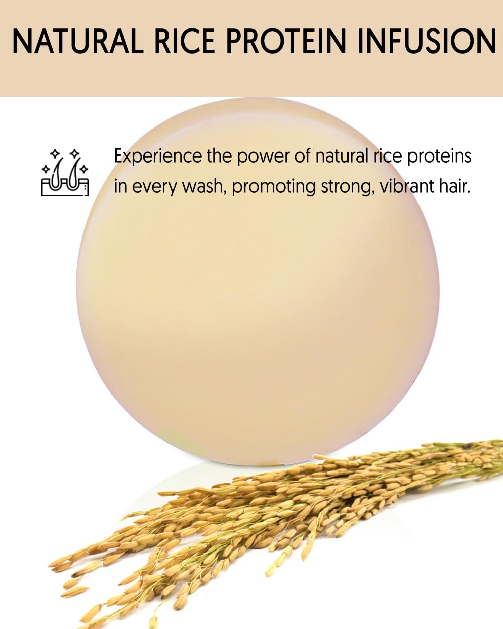 Rice Water Shampoo Bar for Hair Strengthening and Repair - Sulfate-Free, Vegan Formula with Nourishing Oils - Solid Shampoo for Healthy Locks Beauty & Personal Care modayeri al??veri?te yeni moda