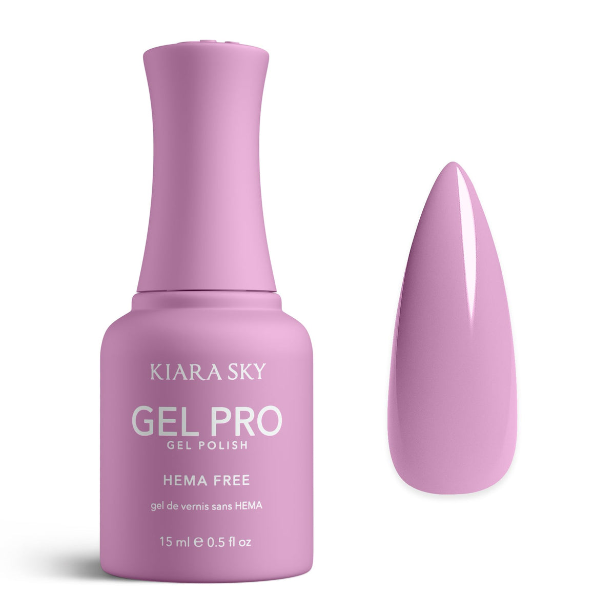 KIARA SKY Gel Pro HEMA-Free Gel Nail Polish | Full Coverage, 28+ Day Wear, Self-Leveling, UV/LED Soak-Off, 0.5 fl oz | Will You Berry Me? #059