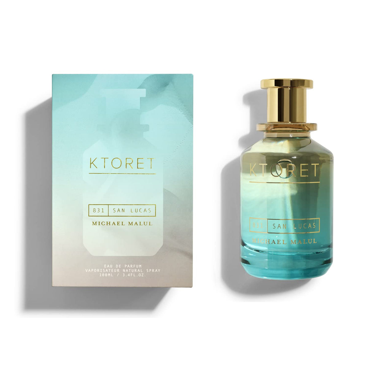 Michael Malul KTORET 831 San Lucas Eau de Parfum for Men - 100ml | 3.4oz Beauty & Personal Care Michael Malul
