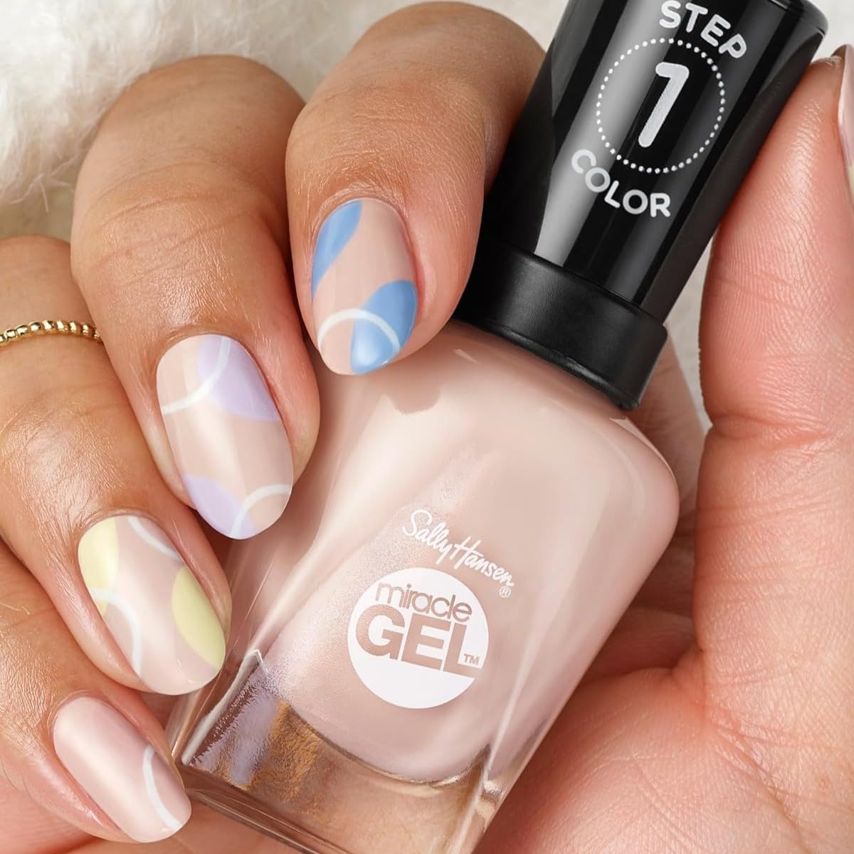 Sally Hansen Miracle Gel Salon Quality Nail Polish | Gel-Like Formula, Two-Step System, No UV Light Needed, Long Lasting | Sheer | 232 Tutu the Ballet Beauty & Personal Care Sally Hansen
