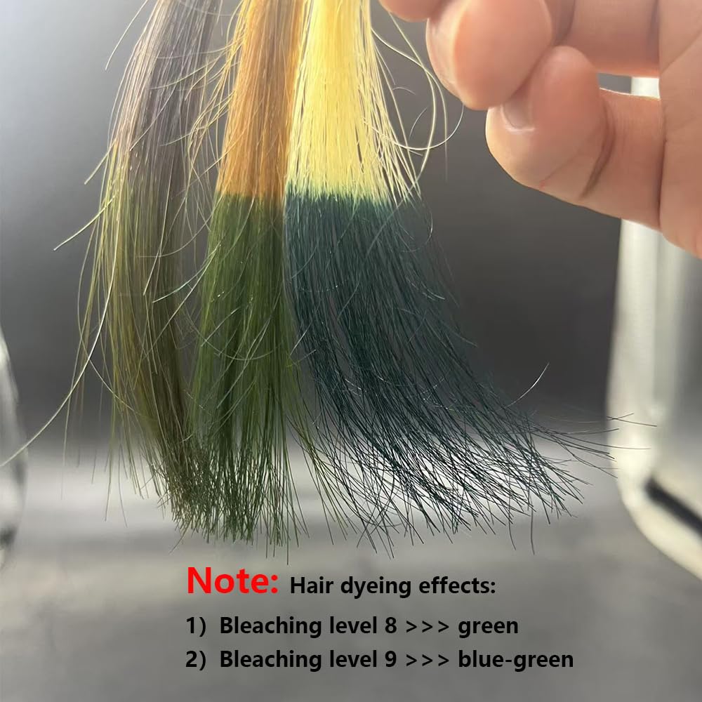 YSNSTYLE-PureStyle 3.4 fl oz(100ml) Hair Color Cream, Ammonia-Low Permanent Hair Dye with Nourishing, Green Long-Lasting Fade-Resistant Color, At-Home Beauty & Personal Care ysnstyle
