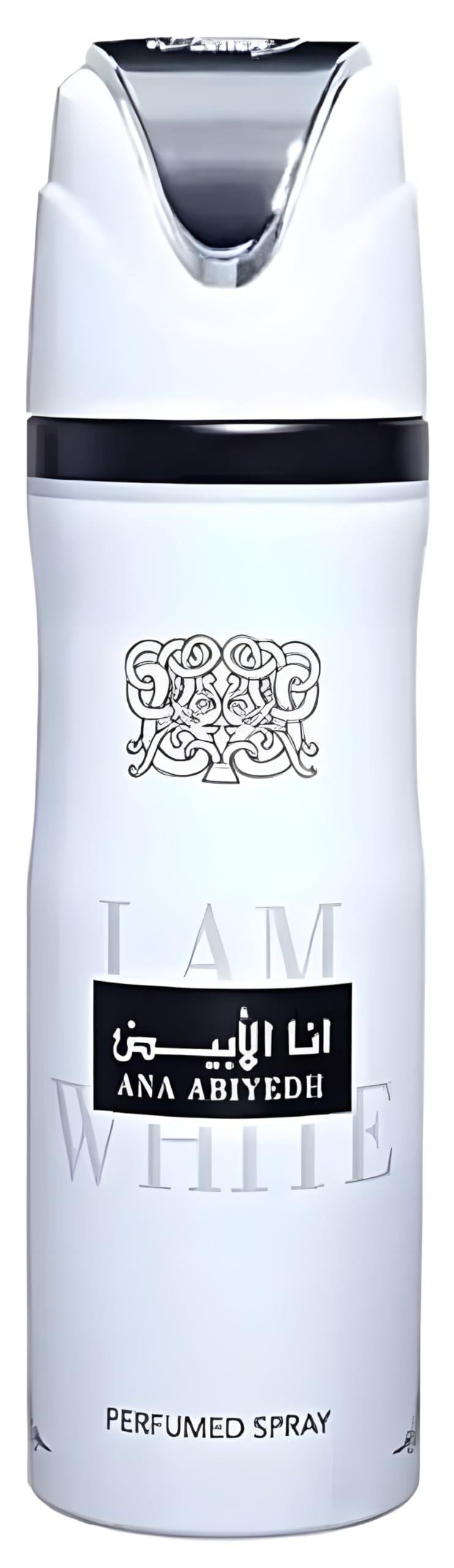 Lattafa Ana Abiyedh I Am White Perfumed Deodorant Spray for Men, 6.7 Ounce Beauty and Personal Care Lattafa
