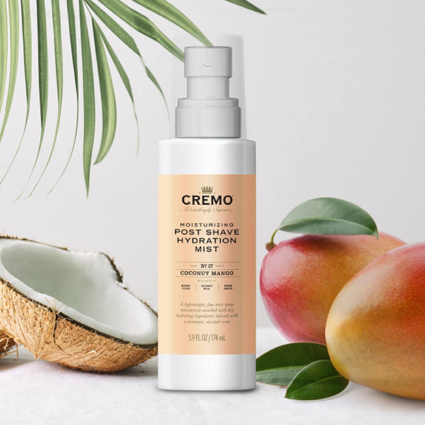 Cremo Post Shave - Coconut Mango, Hydration Mist for Women, 5.9 oz Beauty & Personal Care Cremo