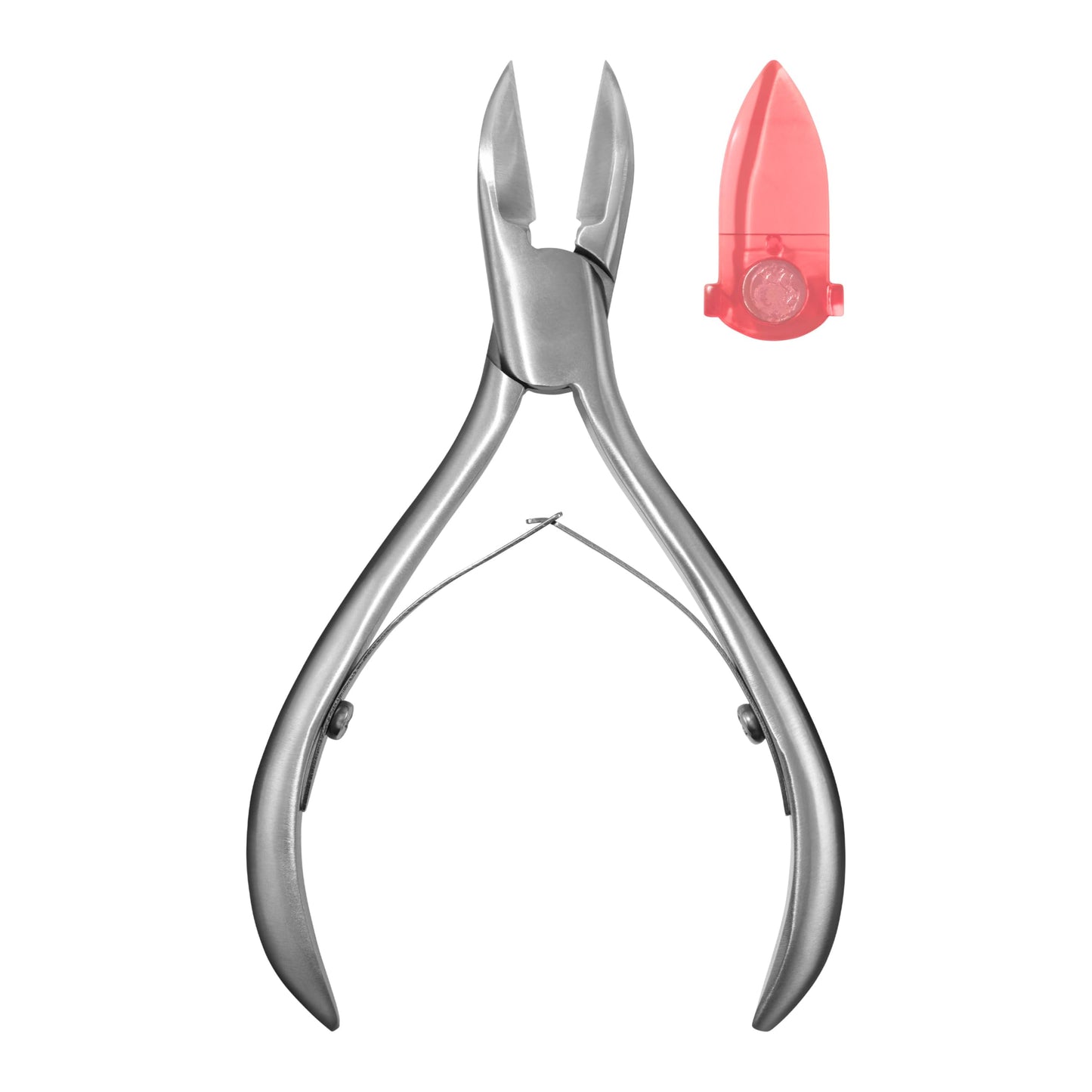 Revlon No-Ricochet Nail Nipper, Mess-Free Cuticle Remover Tool with Magnetic Shield for No Fly-Away Clippings, Made with Stainless Steel and Precision Beauty & Personal Care REVLON