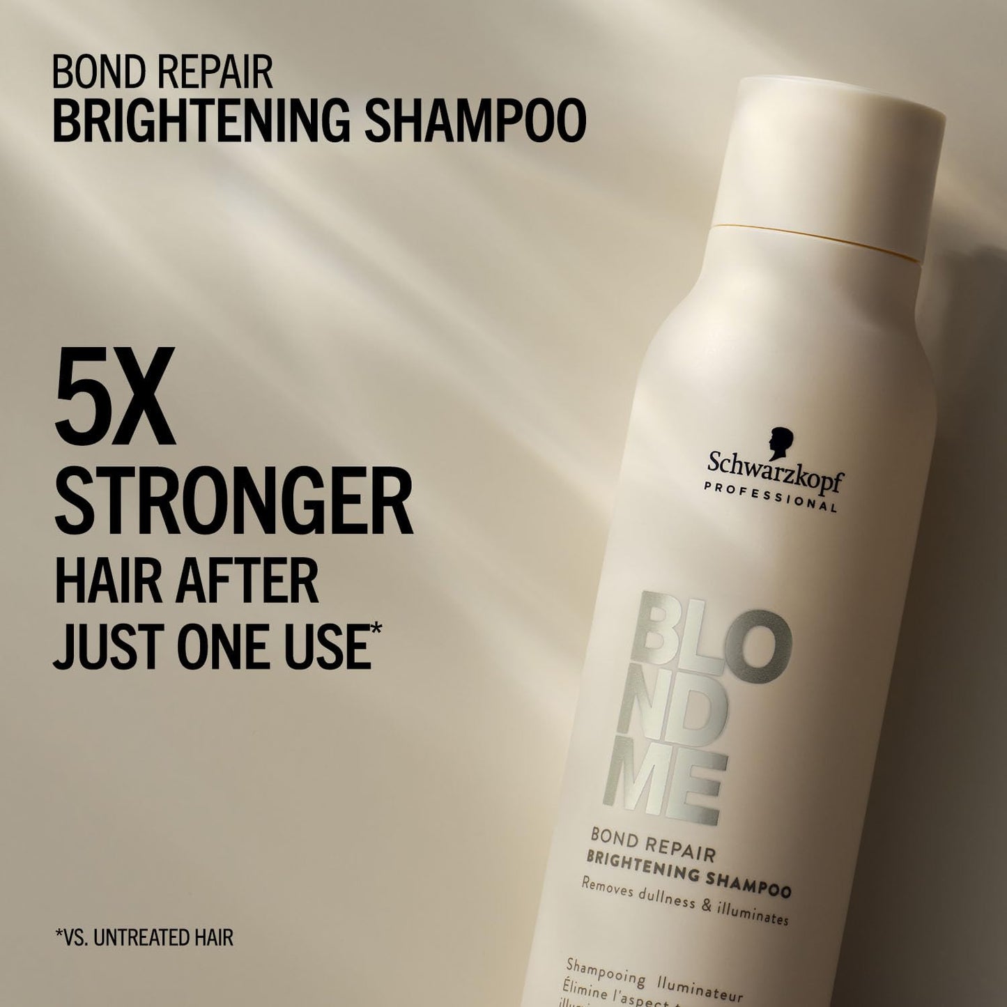 BLONDME Bond Repair Brightening Shampoo & Nourishing Conditioner Bundle | Gently Cleanses, Brightens & Detangles for Radiant, Stronger Blonde Hair Beauty & Personal Care BlondMe