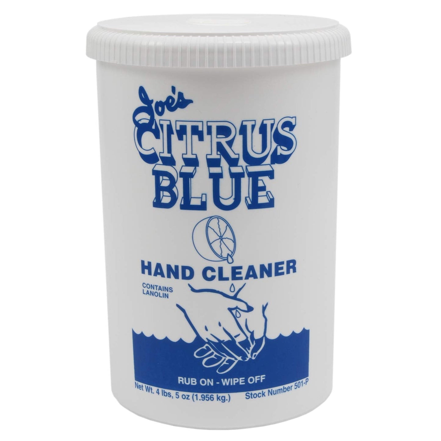 Joe's Citrus Blue Waterless Hand Cleaner, Stock# 501-P, 6 Pack Beauty & Personal Care Joe's