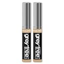 Greyfree Hair Mascara Root Touch-Up for Gray Hair | Precision Hairline Concealer for Brows & Beard | 2 Pack (DARK BLONDE) Beauty & Personal Care Greyfree
