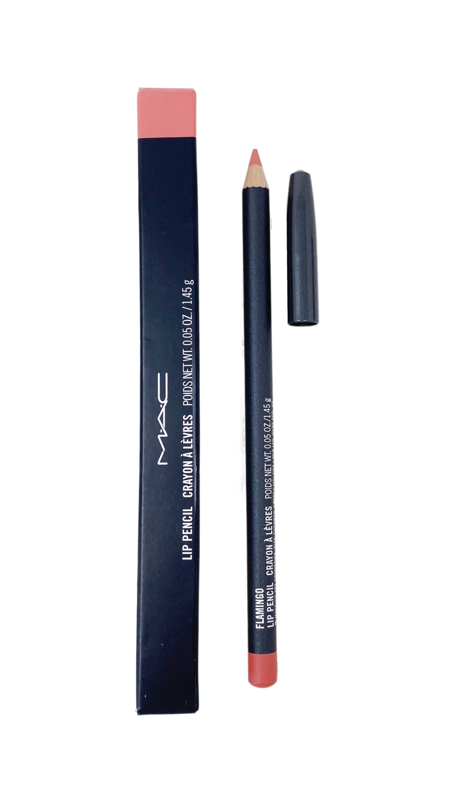 MAC Cosmetics Lip Pencil - Flamingo (Vibrant peach pink) .05 Oz/ 1.45g Beauty & Personal Care MAC