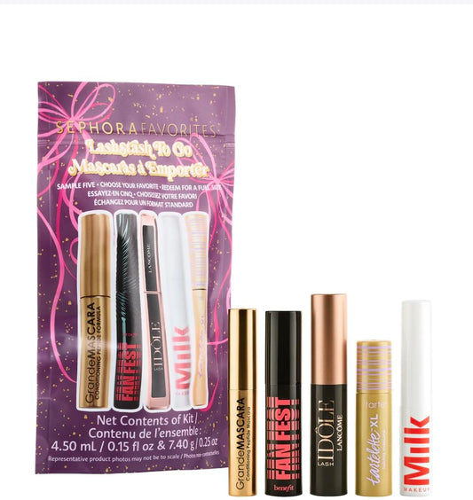Sephora Favorites Holiday Lashstash to Go Mini Mascara Set with Redeemable Voucher Beauty & Personal Care SEPHORA