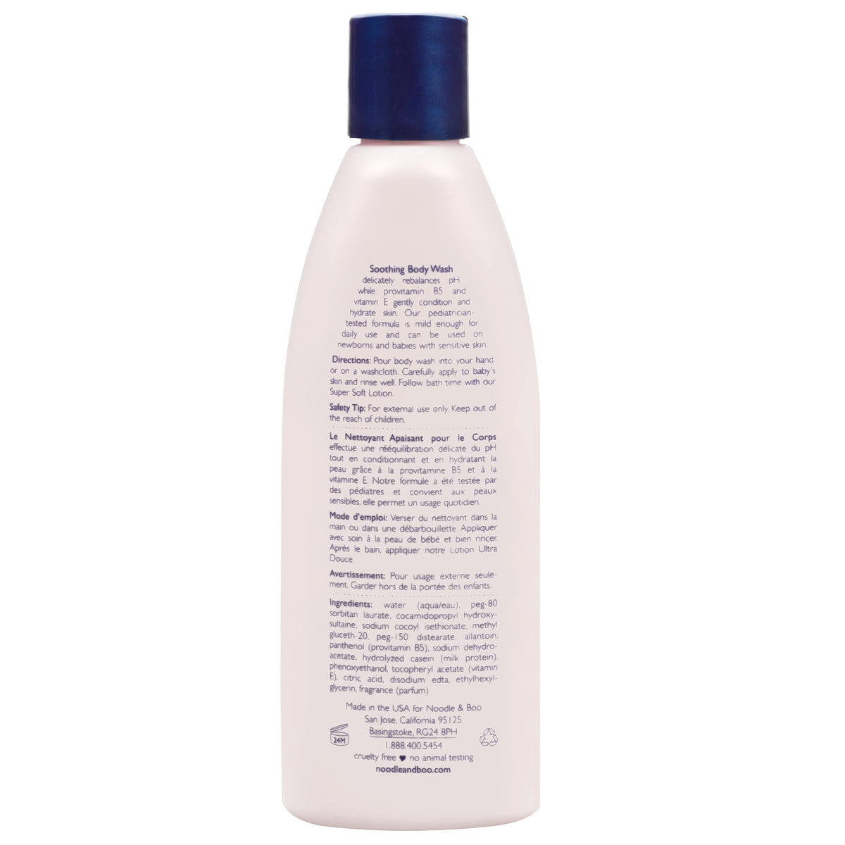 Noodle & Boo Soothing Baby Body Wash for Gentle Baby Care, 8 Fl oz Beauty & Personal Care Noodle & Boo