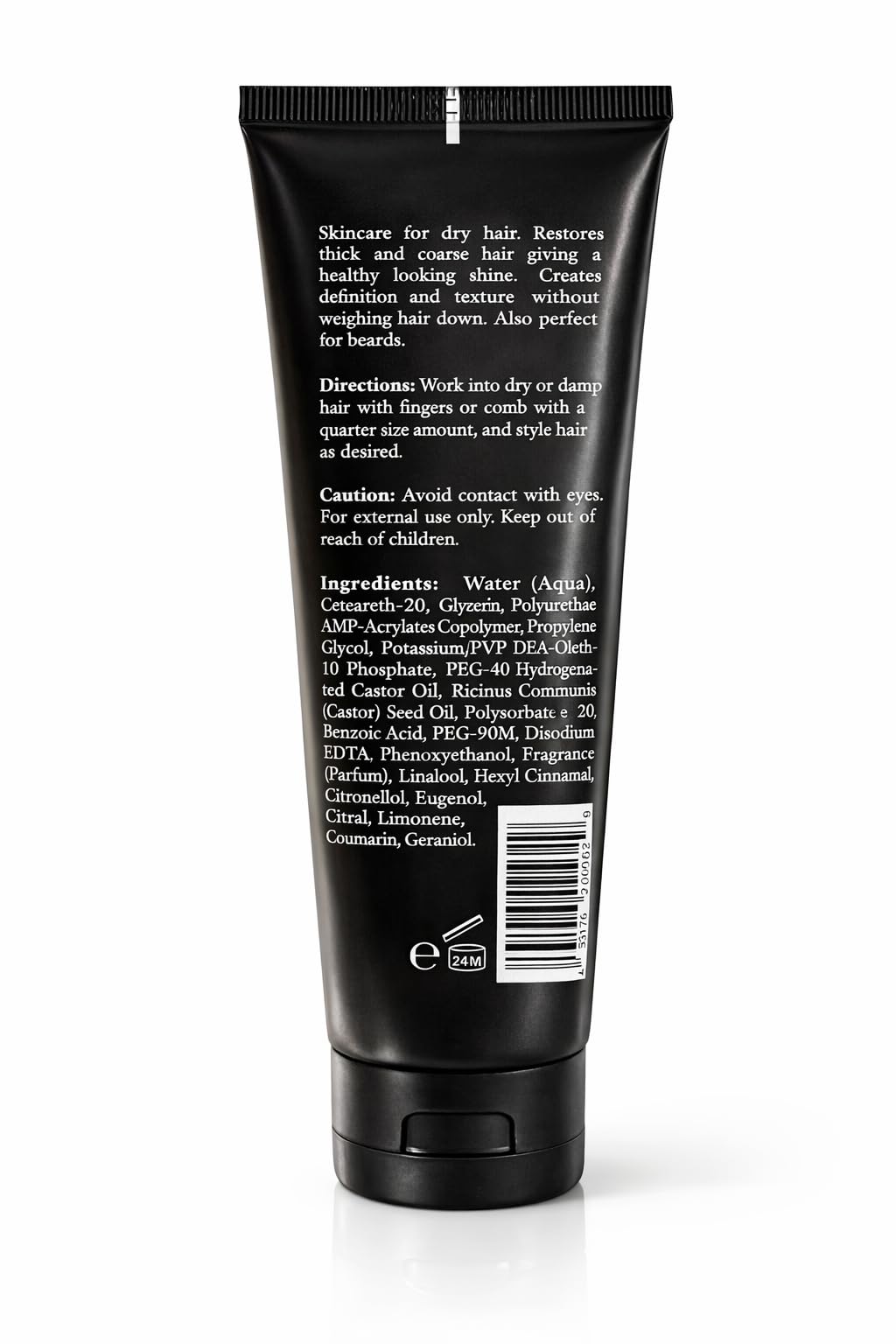 JS Sloane Hair Dressing Balm for Men - Lightweight Styling Cream for Shine & Texture - Restores Dry, Thick & Coarse Hair - Non-Greasy, Medium Hold Beauty & Personal Care JS Sloane