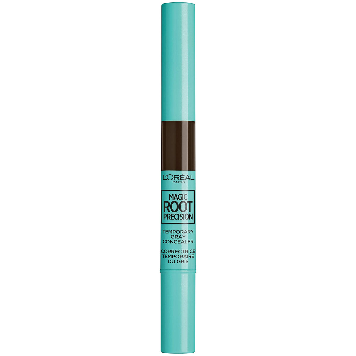 L'Oreal Paris Magic Root Precision Pen, Temporary Gray Hair Cover Up Concealer Brush with Washable Formula, Hair Concealer for Scattered Grays, 4 Dark Beauty & Personal Care L'Oreal Paris