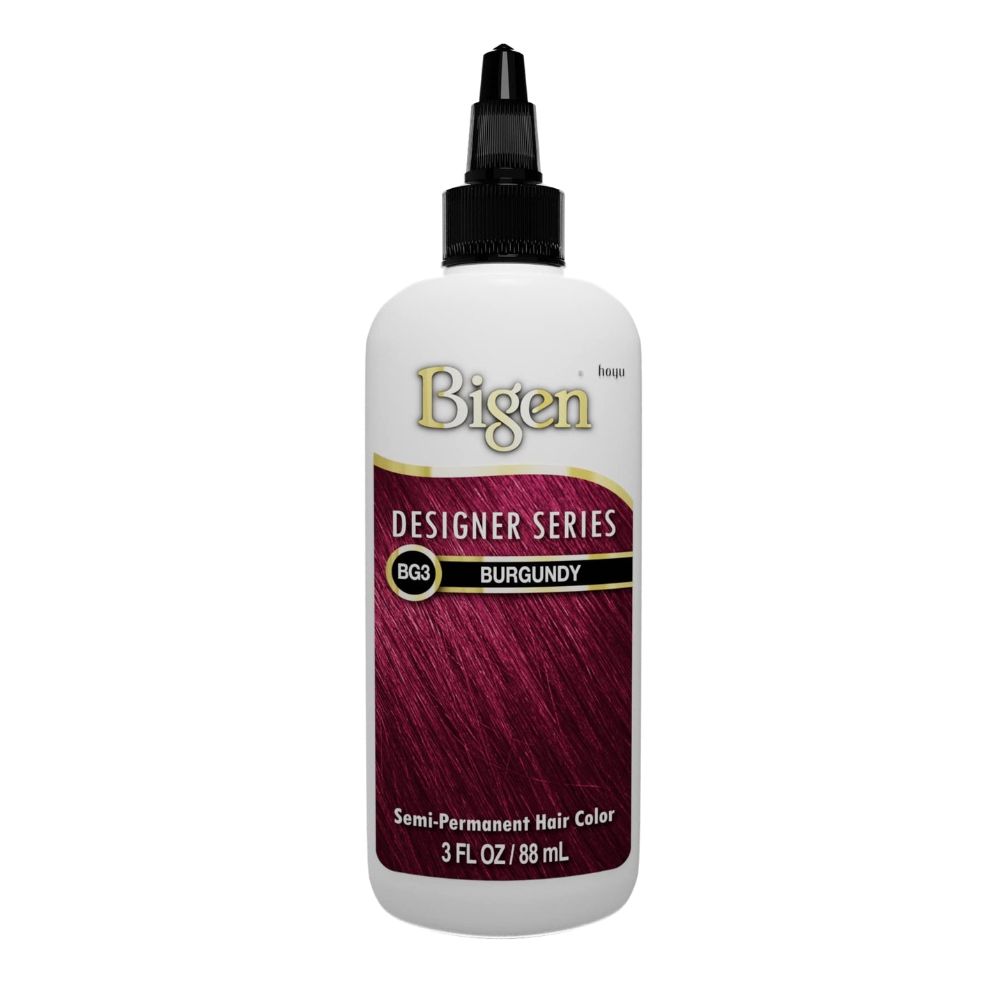 Bigen Semi-Permanent Haircolor #Bg3 Burgundy 3 Ounce (88ml) (3 Pack) Beauty & Personal Care Bigen