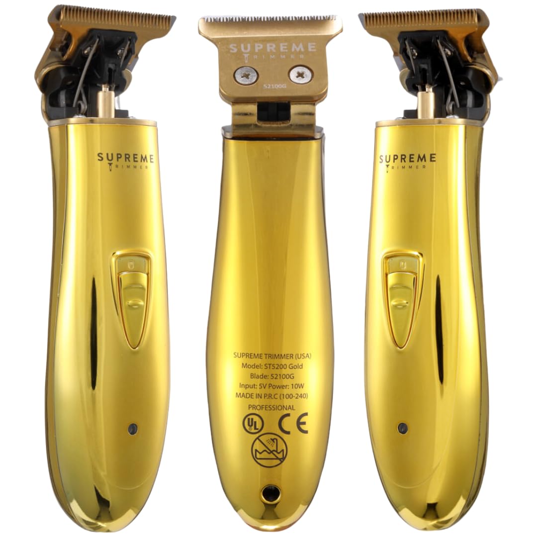 Supreme Trimmer Professional T Shaper - Cordless Hair & Beard Liner for Men - Low Noise, Precision Edger Clippers - Ideal for Sensitive Skin, Kids Beauty and Personal Care Supreme Trimmer