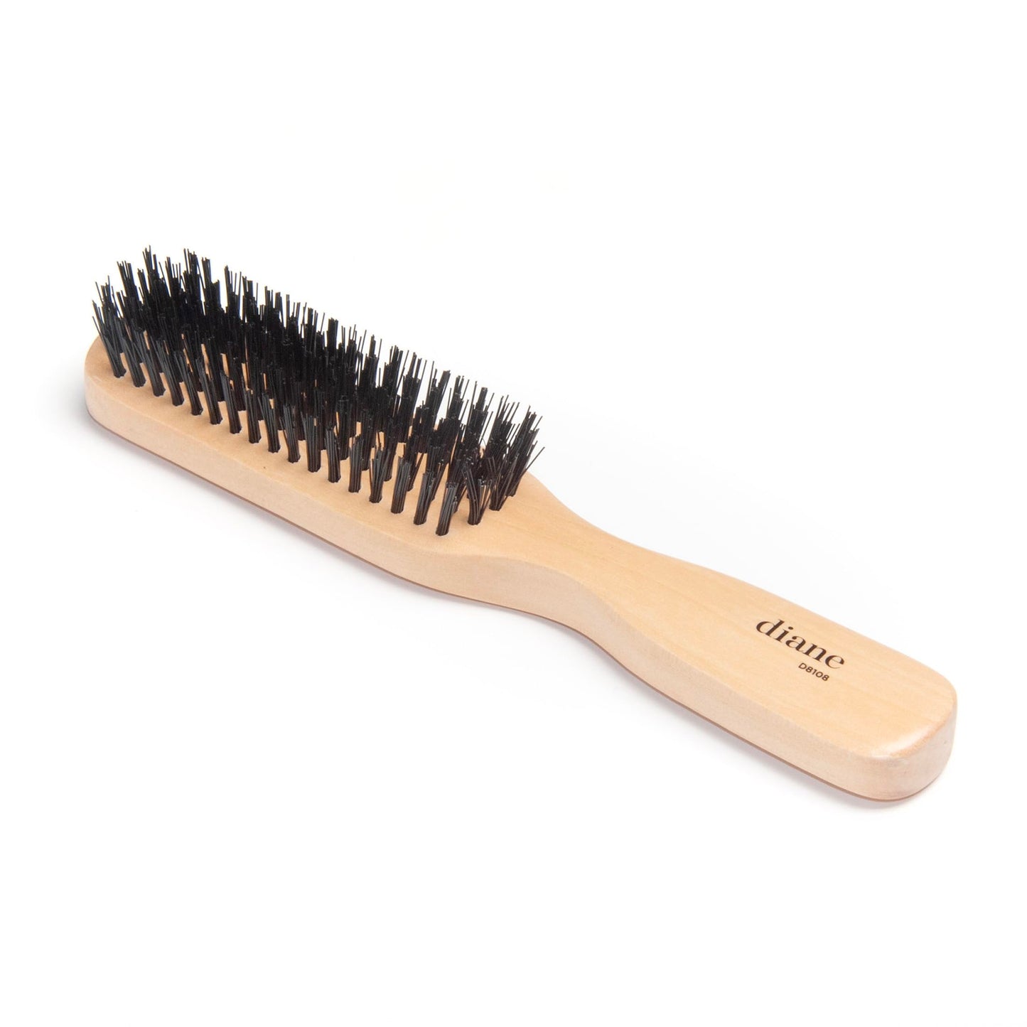 Diane 100% Nylon Bristle Styling Brush for Men and Barbers - Hard Bristles for Thick to Coarse Hair - Use for Detangling, Styling and Wave Styles Beauty & Personal Care Diane