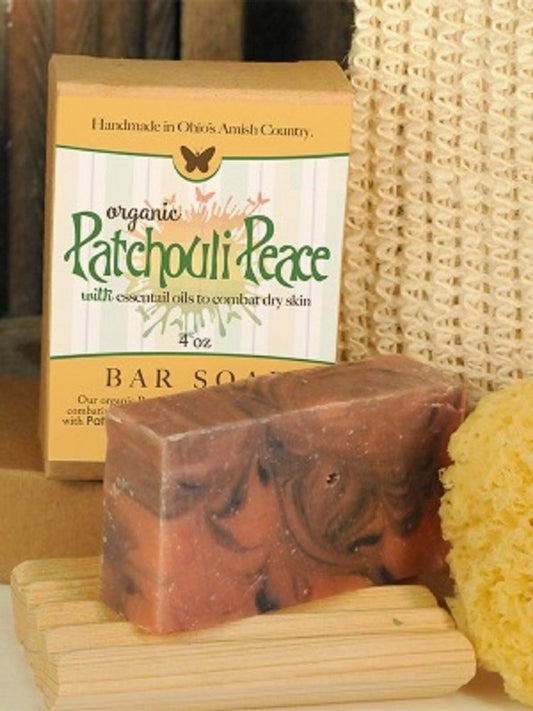 All Natural, Handmade, Patchouli Soap by Amish Country Essentials. 3.5oz by Outland Oddities Beauty & Personal Care Amish Country Essentials