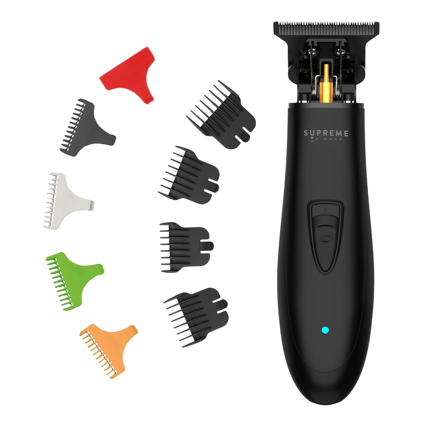 Supreme Trimmer T Shaper - Quiet Cordless Beard & Hair Trimmer for Men - 120 Min Runtime, Low Noise, Zero-Gap DLC Blade - Ideal for Sensitive Skin Beauty and Personal Care Supreme Trimmer