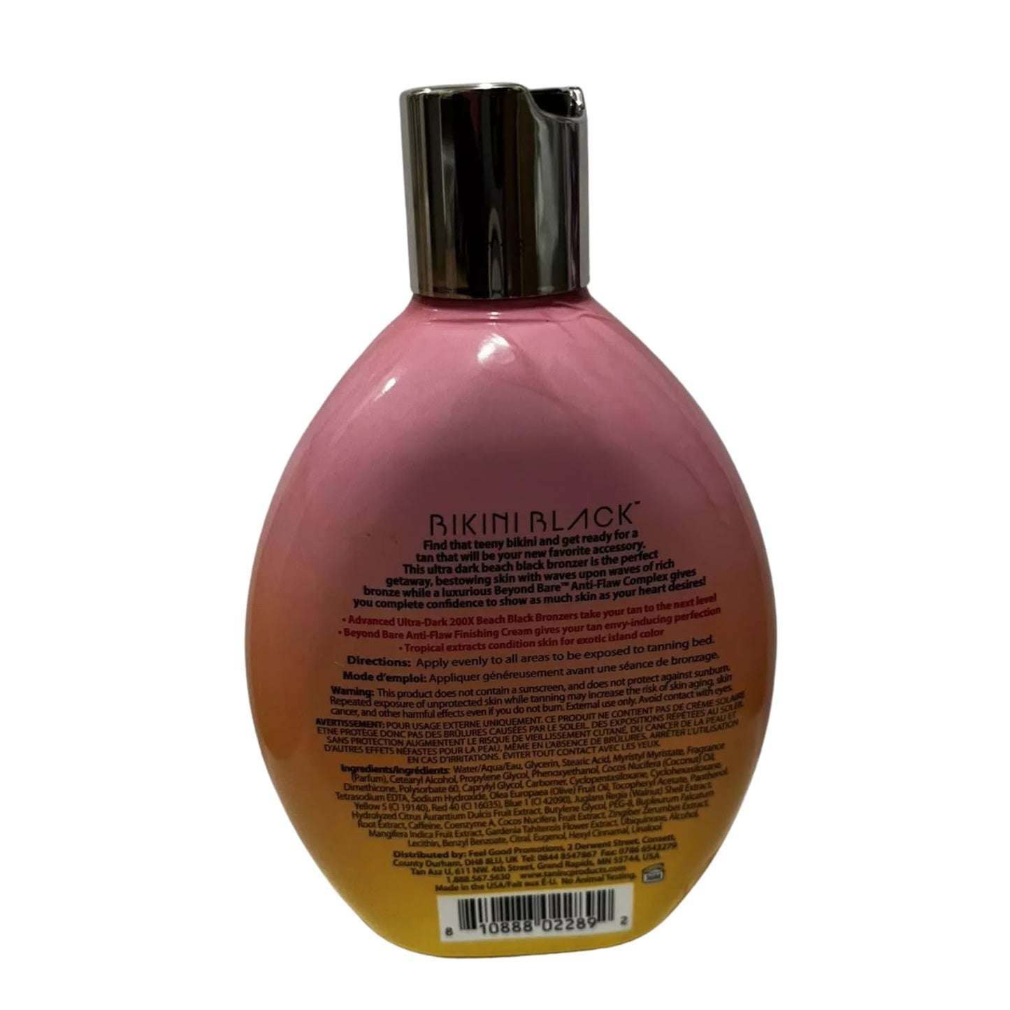 Tan Asz U BIKINI BLACK Advanced Ultra-Dark 200x Black Bronzer - 13.5 oz. Beauty & Personal Care Tan Asz U
