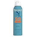 BLUE LIZARD Sport Mineral Sunscreen Spray SPF 50+, Dermatologist-Recommended Brand, Broad-Spectrum UVA/UVB Protection, Water-Resistant, Zinc Oxide Beauty & Personal Care BLUE LIZARD