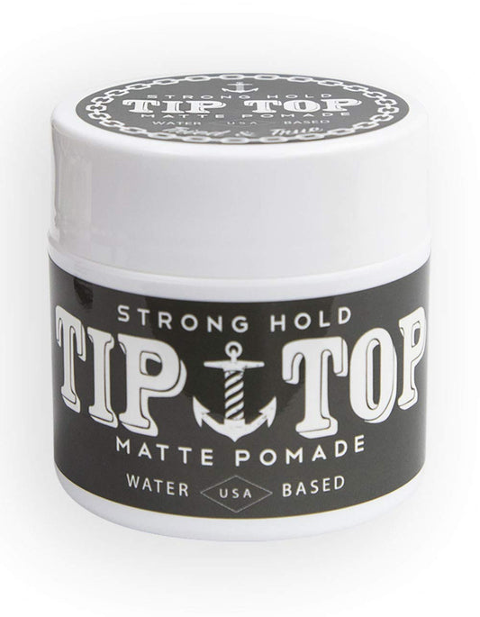 TIP TOP Matte Water Based Strong Hold Pomade 4.25oz Beauty & Personal Care TIP TOP
