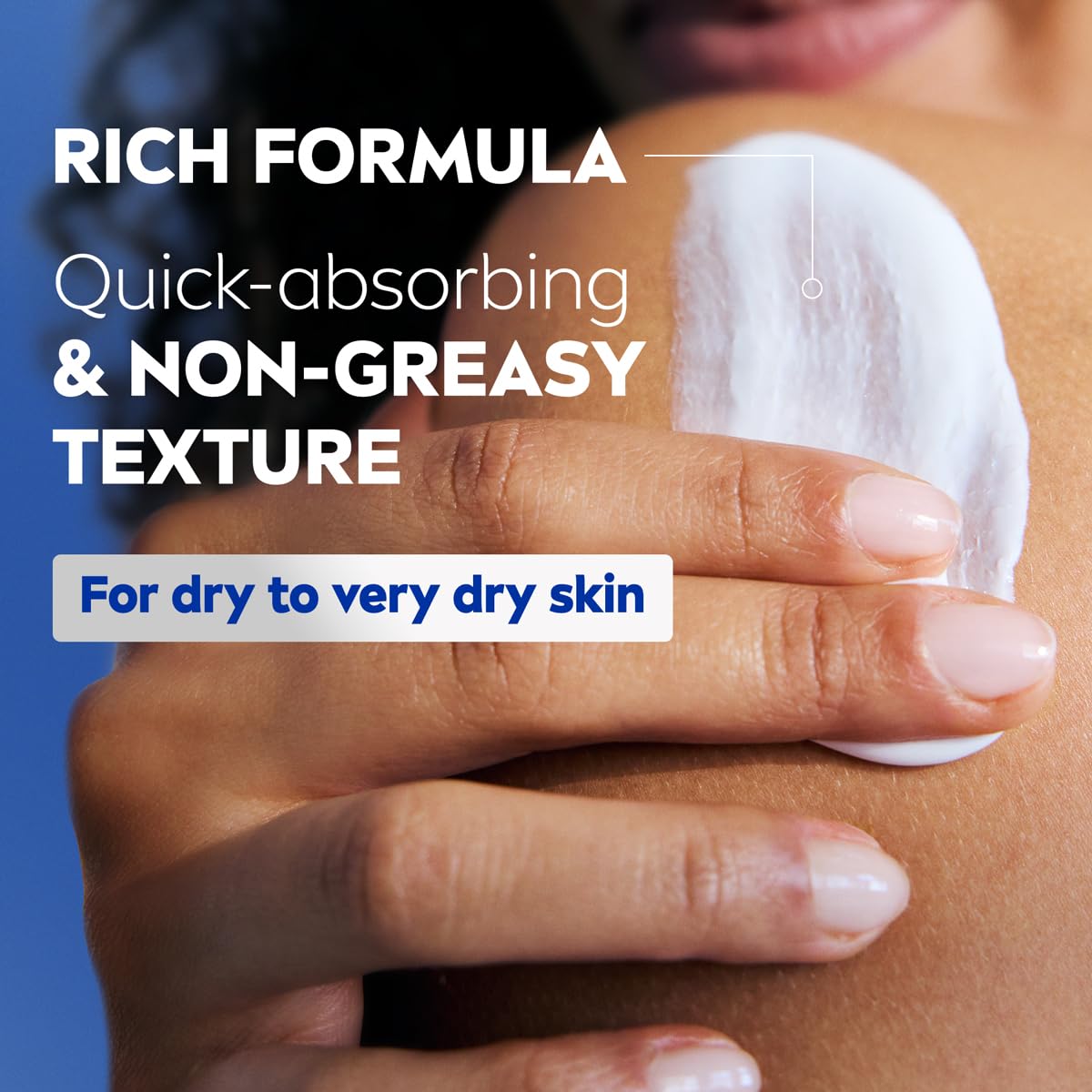 NIVEA Essentially Enriched Body Lotion for Very Dry Skin with Hyaluronic Acid, Almond Oil and Deep Nourishing Serum, 72-Hour Body Moisturizer, 2.5 Fl Beauty & Personal Care NIVEA