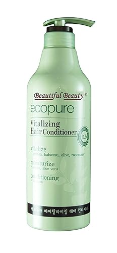 ECOPURE VITALIZING Hair Conditioner 700ml - Natural Origin Ingredients 91.5% Beauty & Personal Care EcoPure