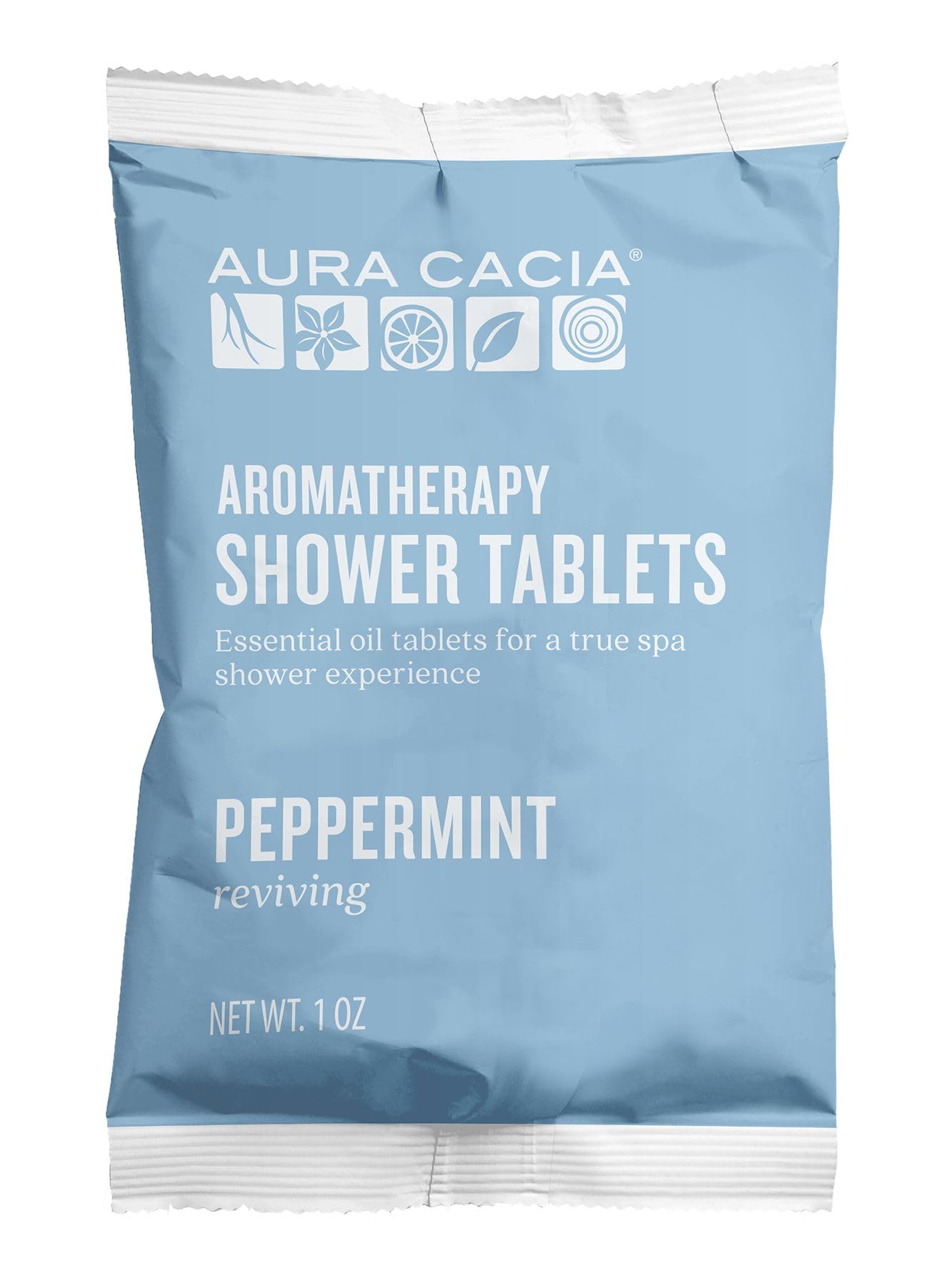 Aura Cacia Aromatherapy Shower Tablets, Reviving Peppermint, 3 Ounce (Pack of 3) Beauty & Personal Care Aura Cacia