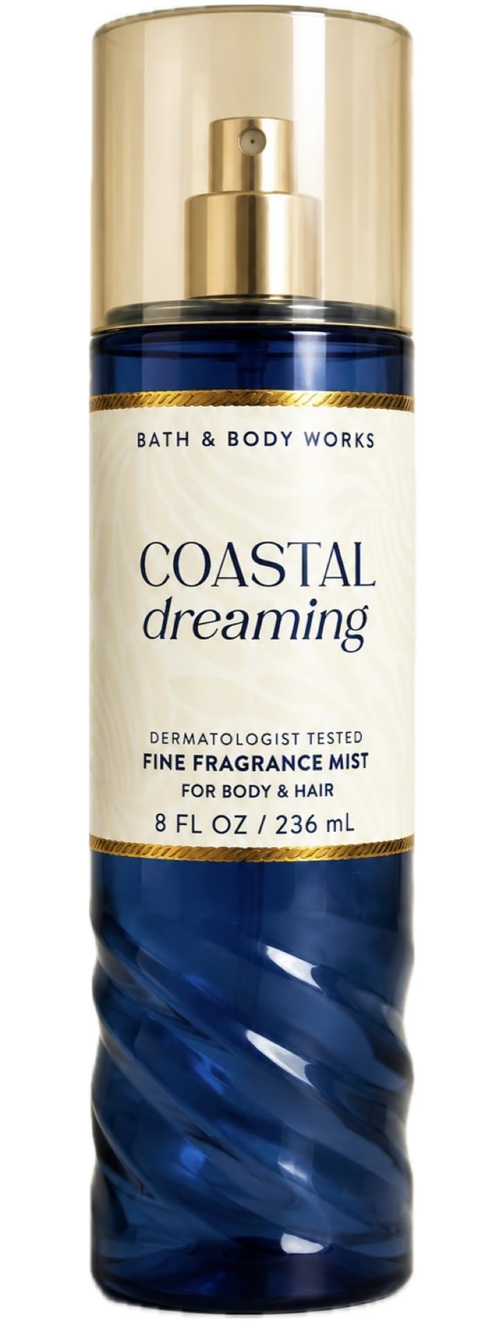 Bath & Body Works Coastal Dreaming Fine Fragrance Mist - Sea Salt Vanilla Driftwood Body Spray Beauty & Personal Care Bath & Body Works